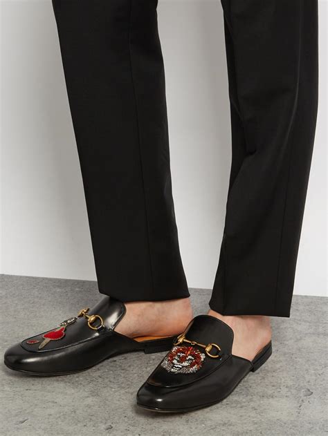 gucci loafers ebay mens|gucci backless loafers men.